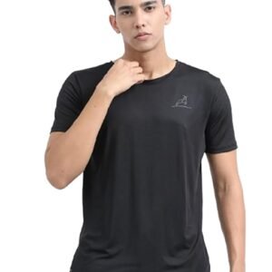 Lycra T-Shirts-Black