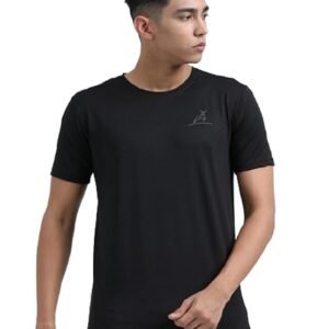 Knit T-Shirt-Black