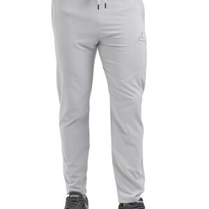 NS Parachute Lycra Track Pants-Light Gray