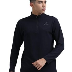 Zipper Full Sleeves-Navy Blue