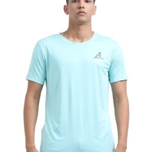 Lycra T-Shirts-Ice Blue